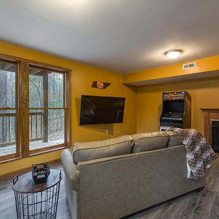 سيفيرفيل North Ridge Place Brand New Log Cabin With Hot Tub Great Location المظهر الخارجي الصورة